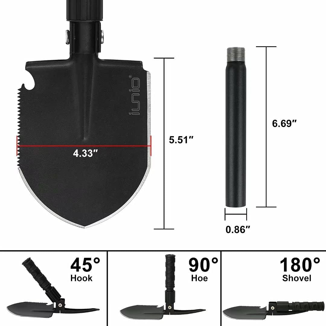 Multifunction Foldable Camping Shovel