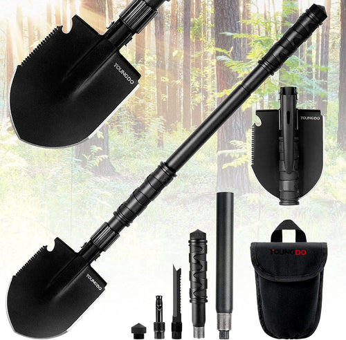 Multifunction Foldable Camping Shovel